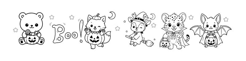 Halloween Tiere 1