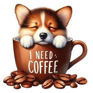  Corgie Kaffee