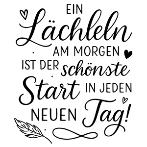 Ein Lächeln