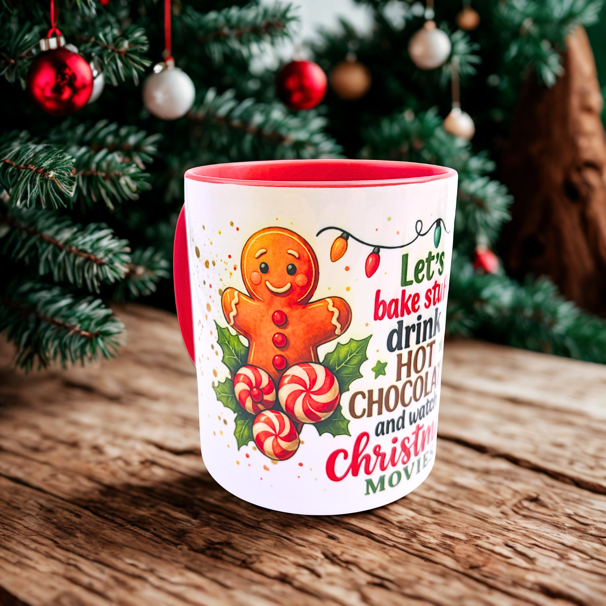 Weihnachts Tasse Vollmotiv