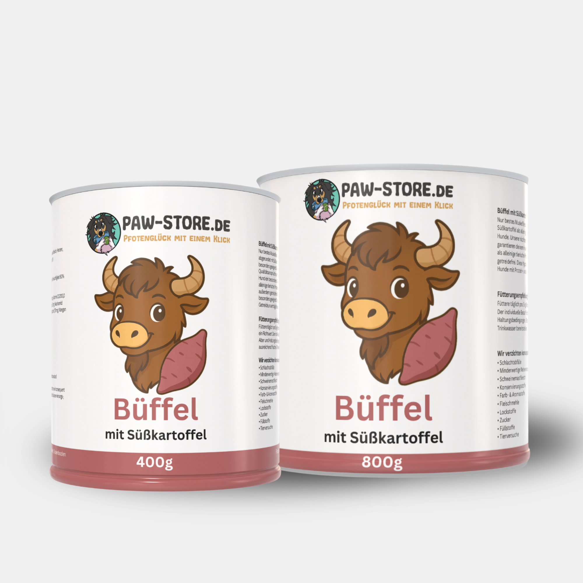 Büffel mit Süßkartoffel