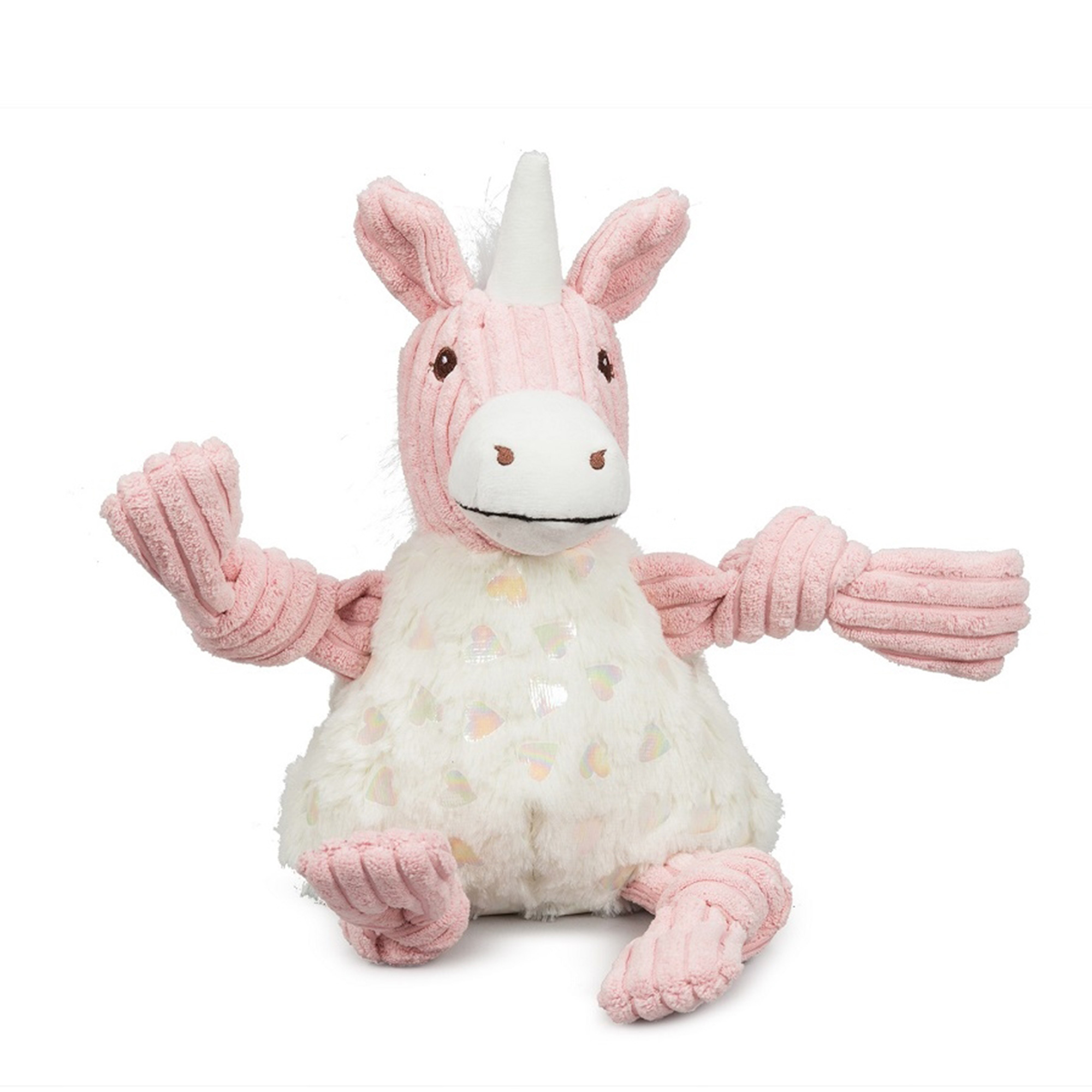 HuggleHounds Pearl Unicorn Knottie large