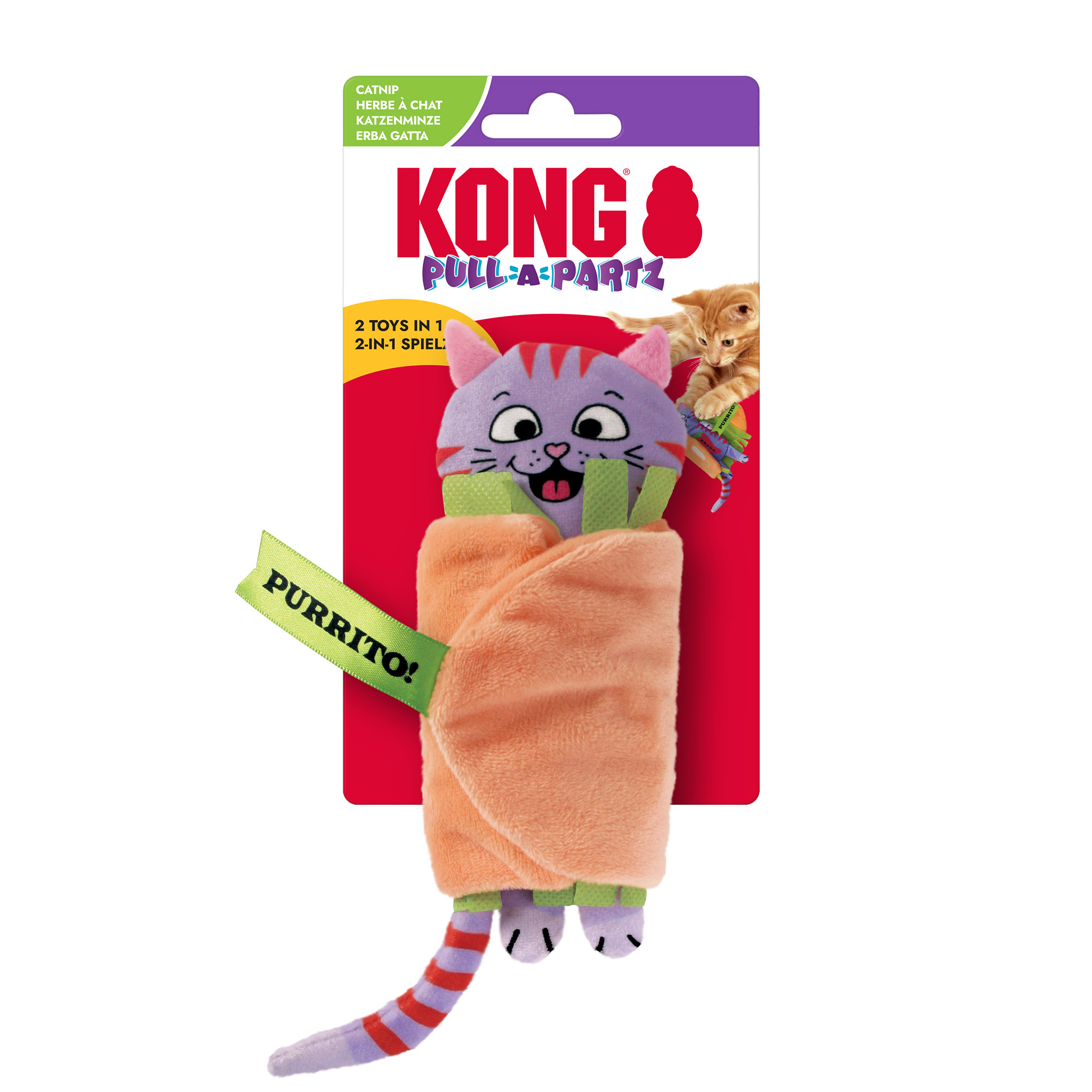 KONG Pull-A-Partz Purrito