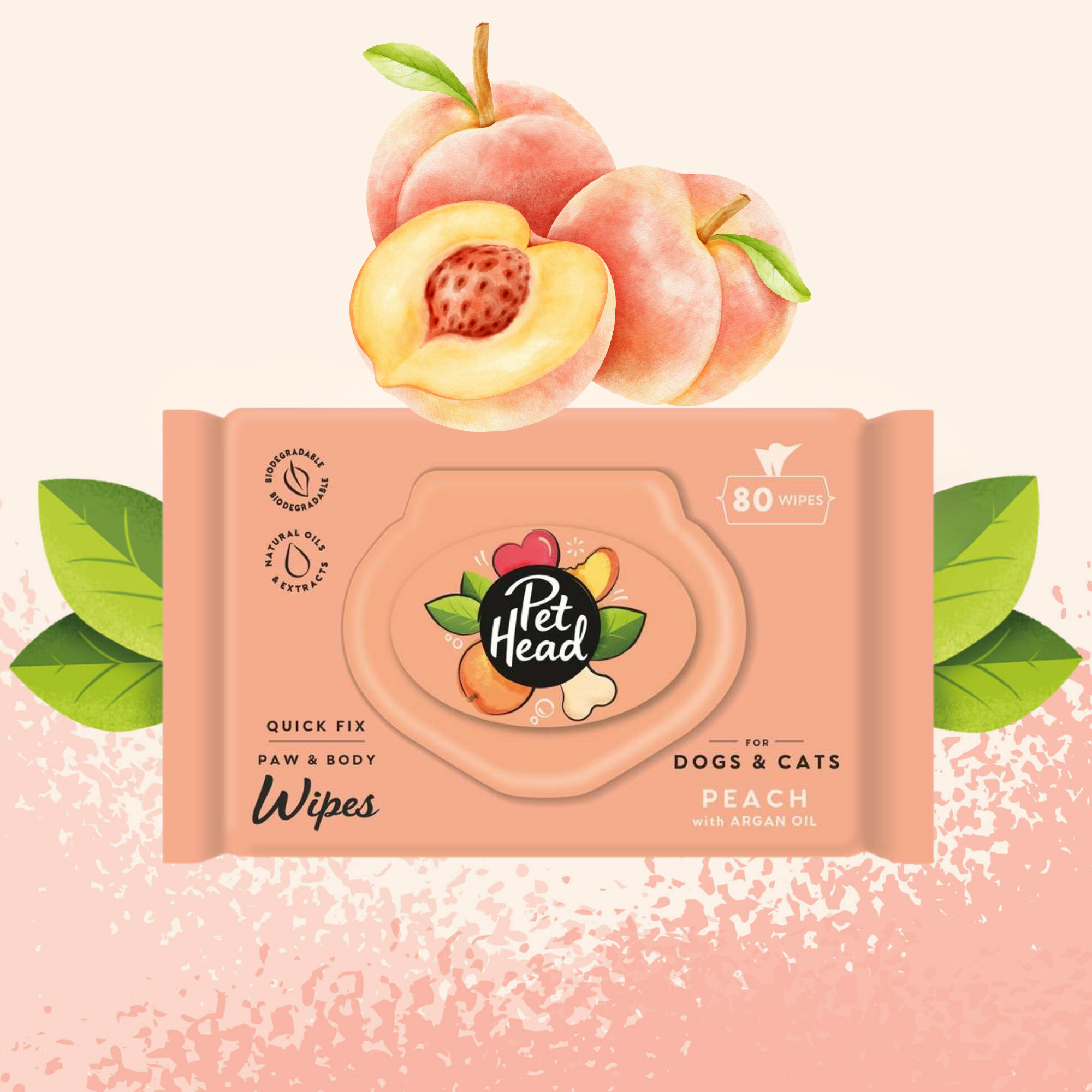 Pet Head Quick Fix Wipes (80 Tücher)