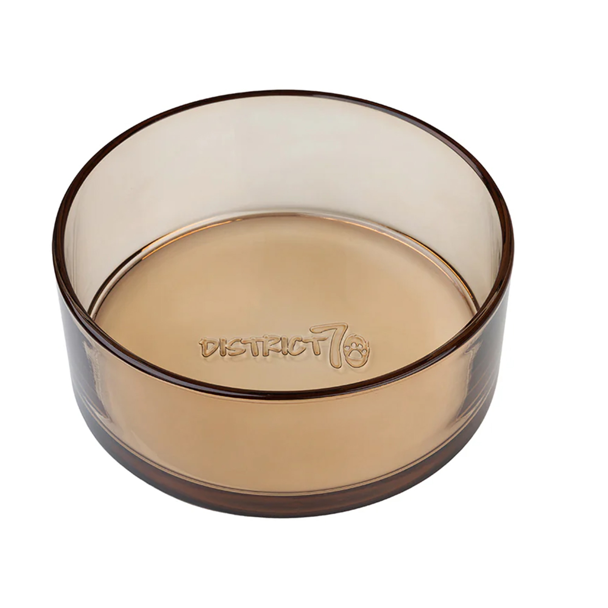 District 70 Designer Glas-Hundenapf DAWN  verschiedene Größen