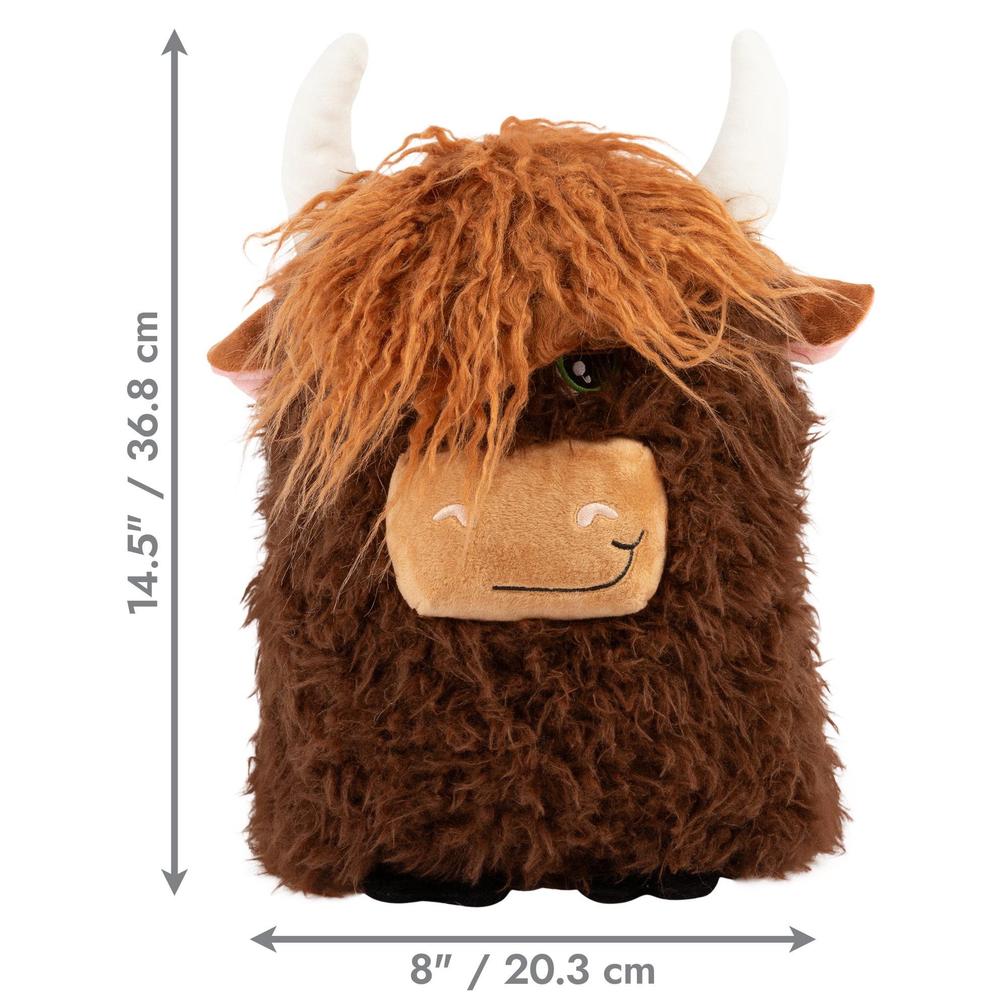 KONG Comfort Jumbo Highland Cow Assorted XL verschiedene Farben