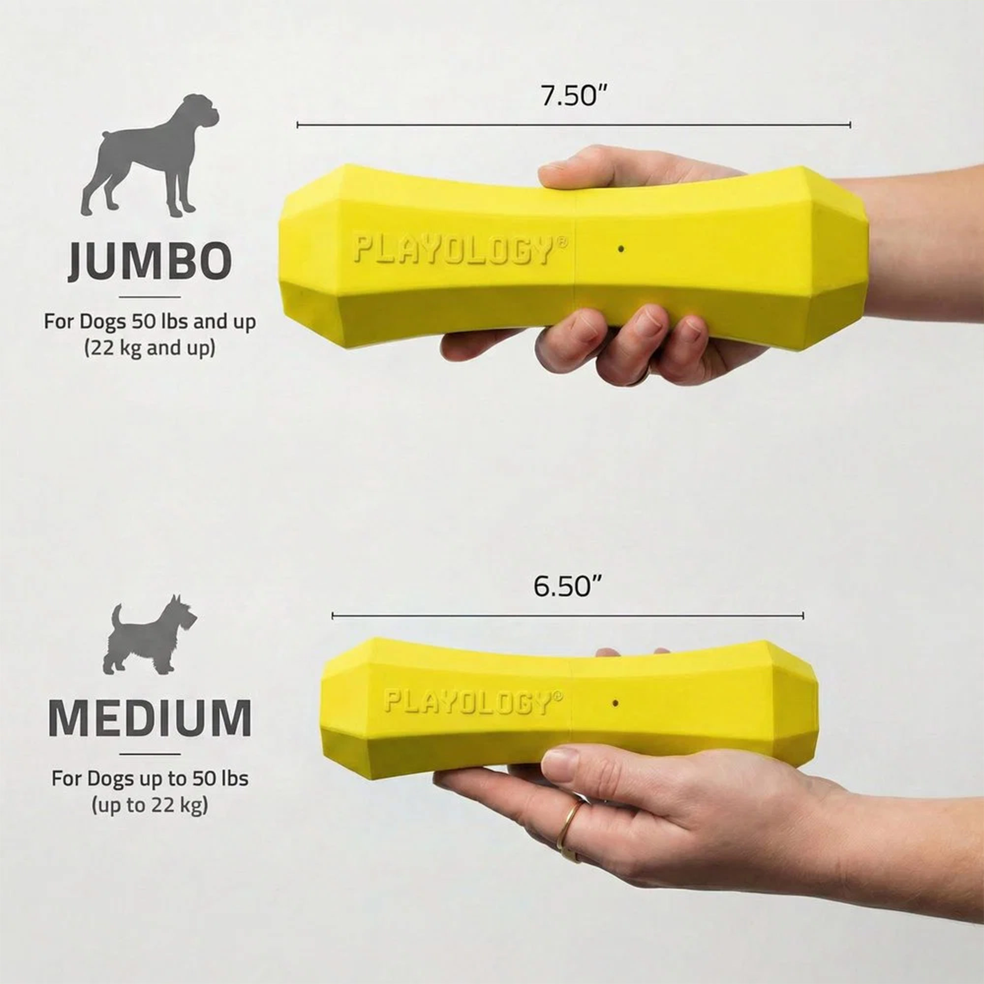 Playology Squeaky Chew Stick Huhn