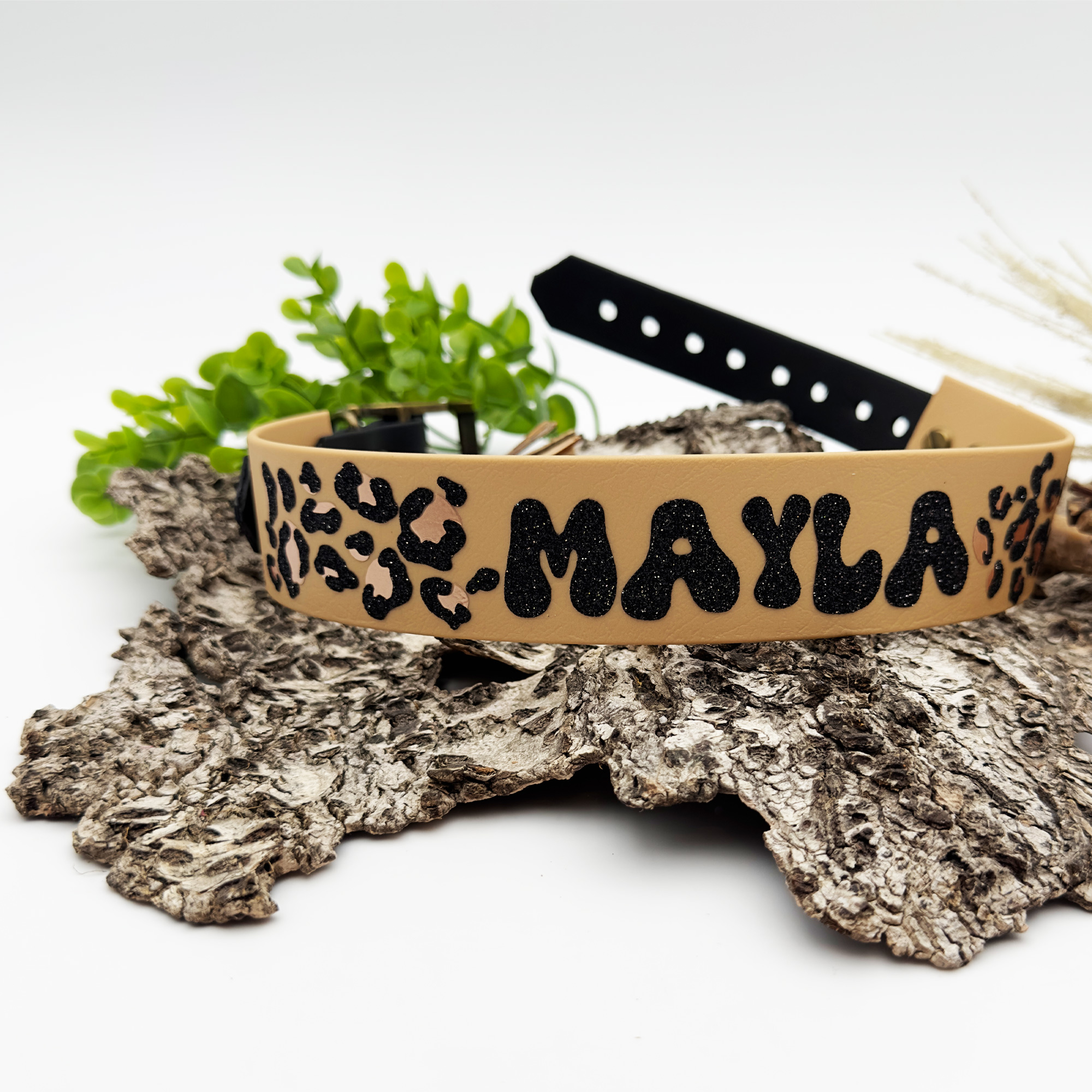Animal Print Halsband Animal Print Halsband