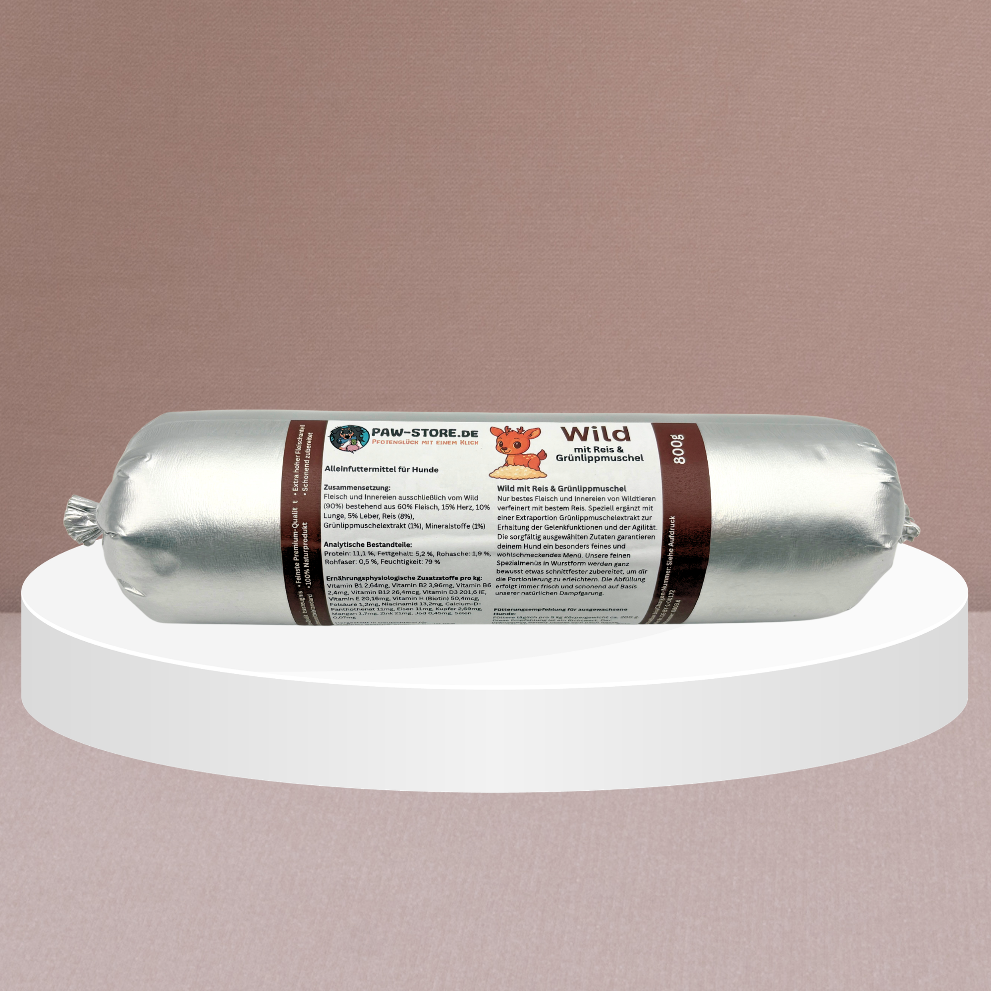 Gourmet BARF Sausage 800g