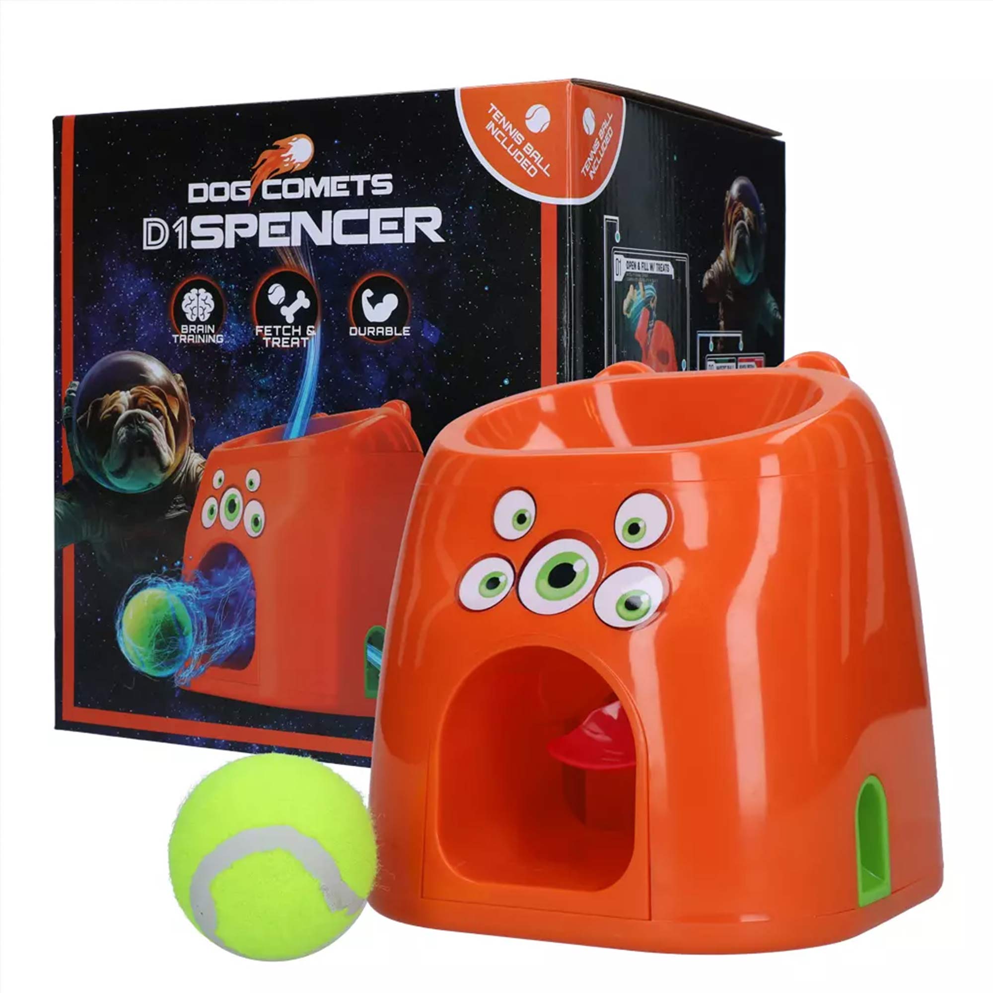 Dog Comets D1spencer – Interactive Fetch & Treat System