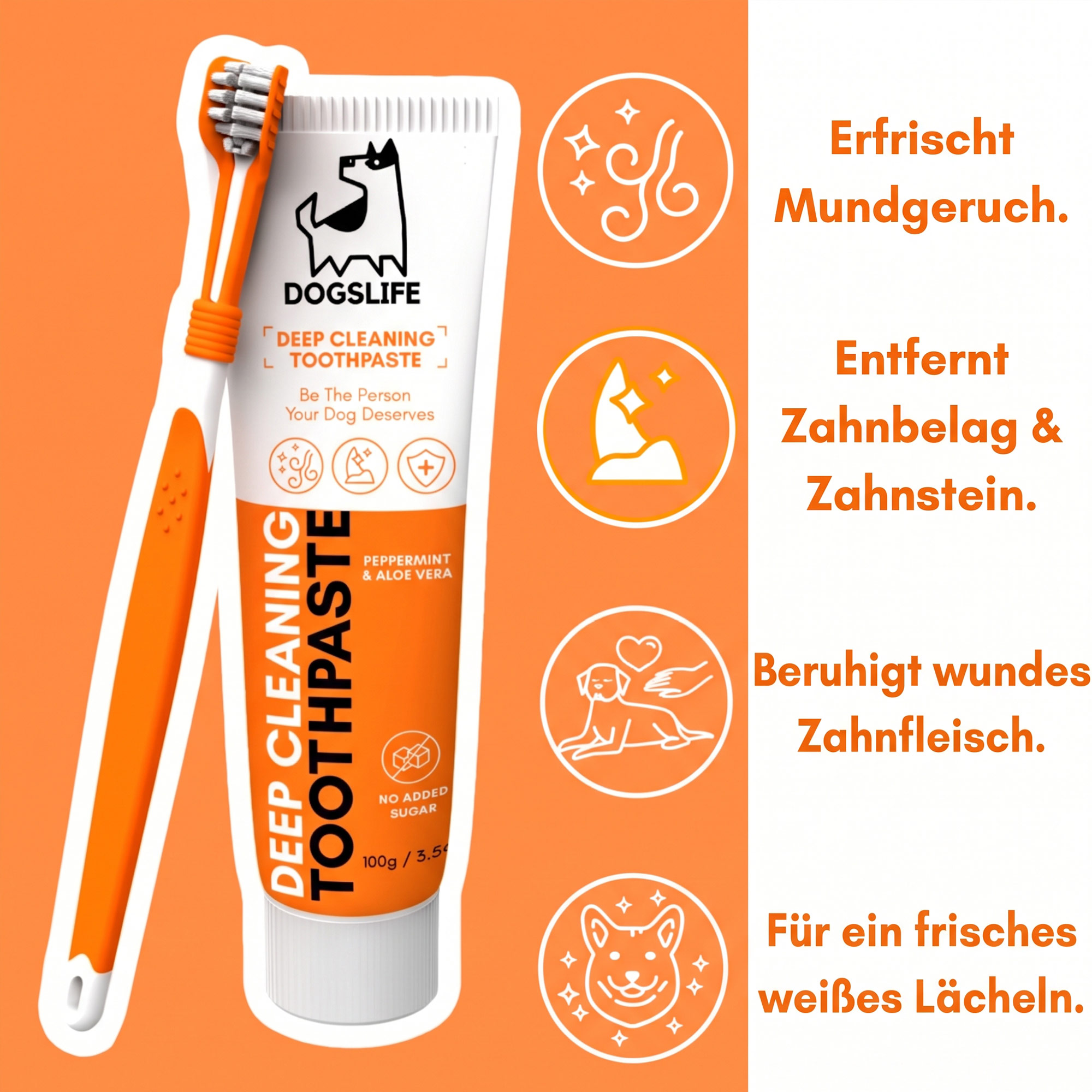 OurDogsLife Dental Care Kit for Dogs