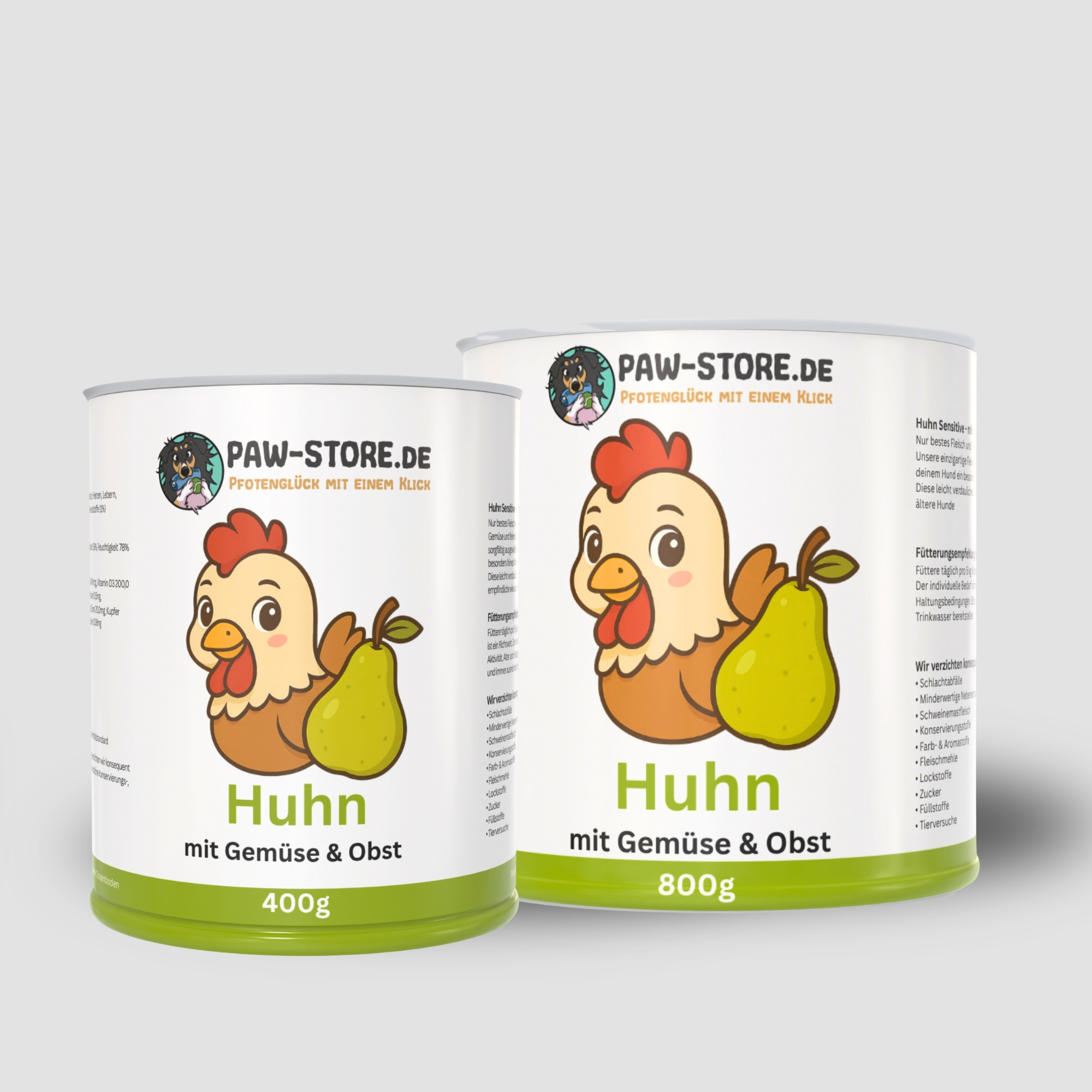 Huhn Sensitive - mit Gemüse & Obst