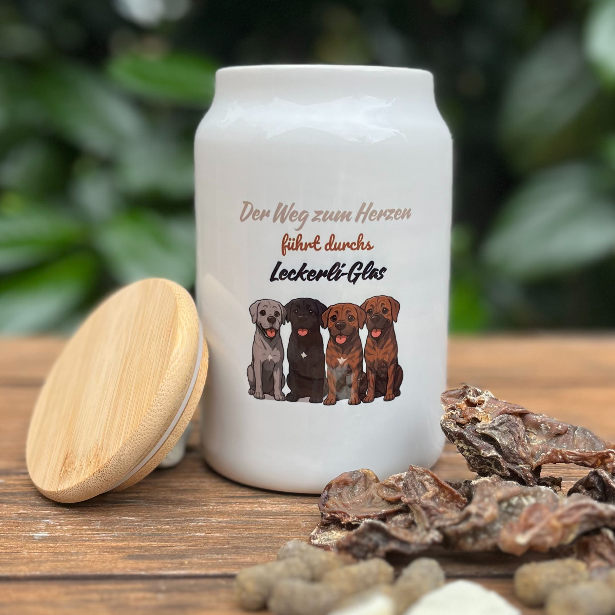 Leckerli Glas inidviduell gestaltbar