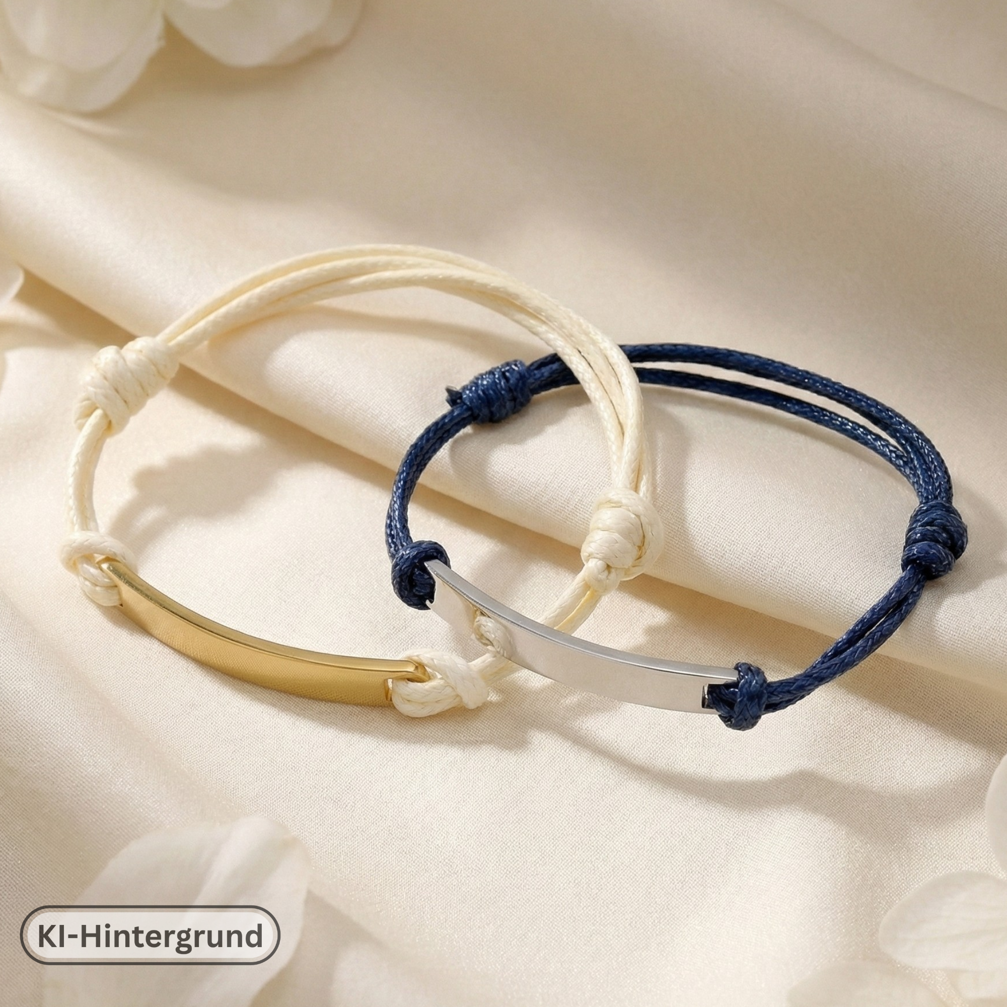 Cord Bracelet with Engraving