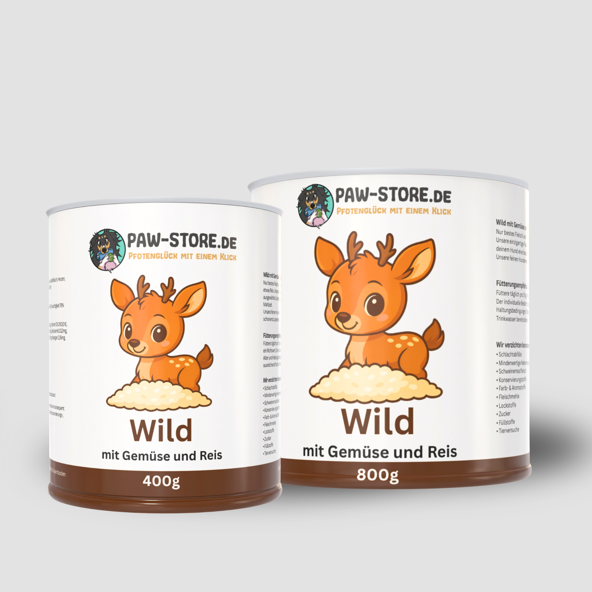 Wild mit Gemüse und Reis