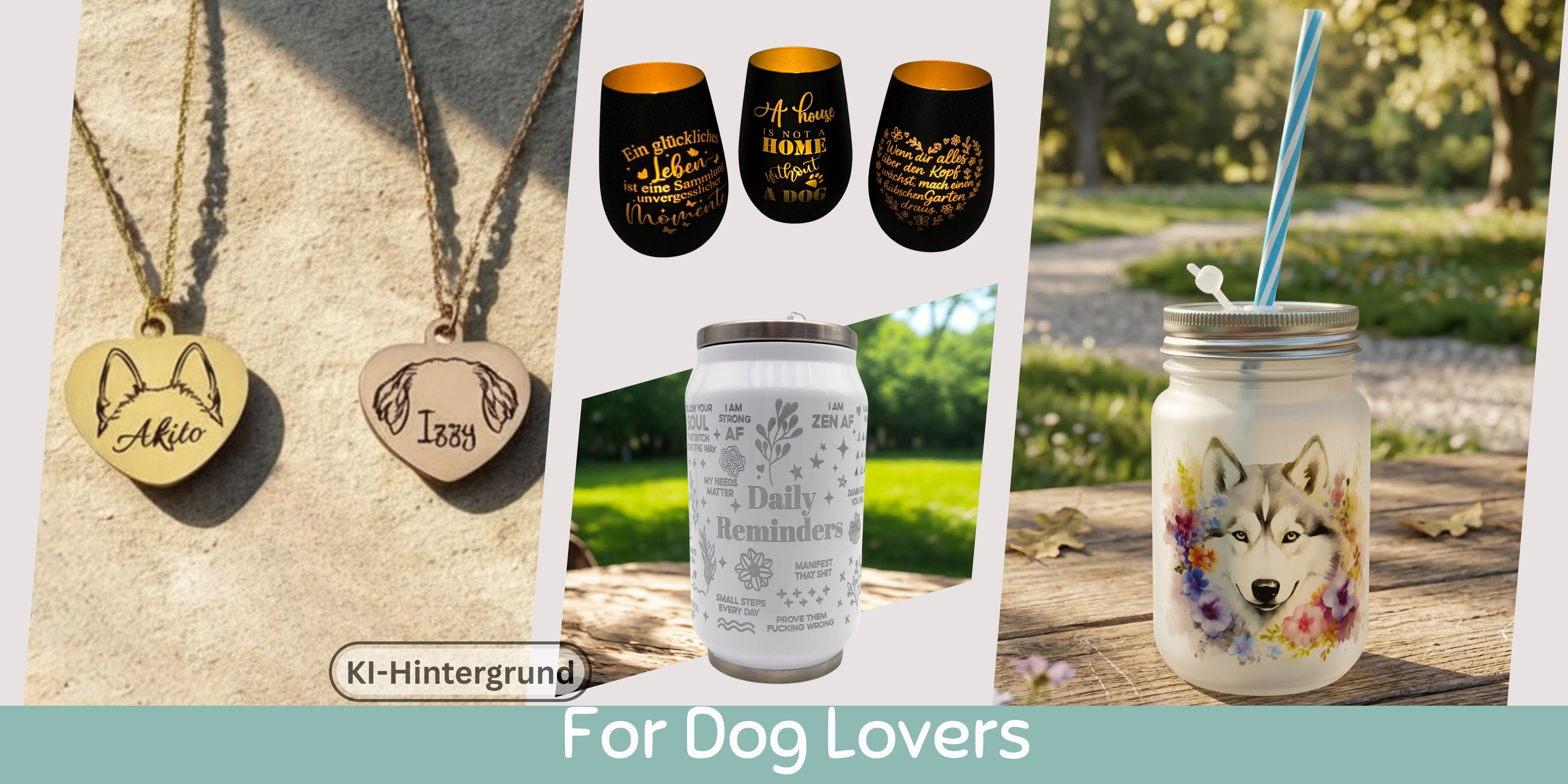 Personalized necklaces, candle holders, tumblers and custom gifts at Paw-Store