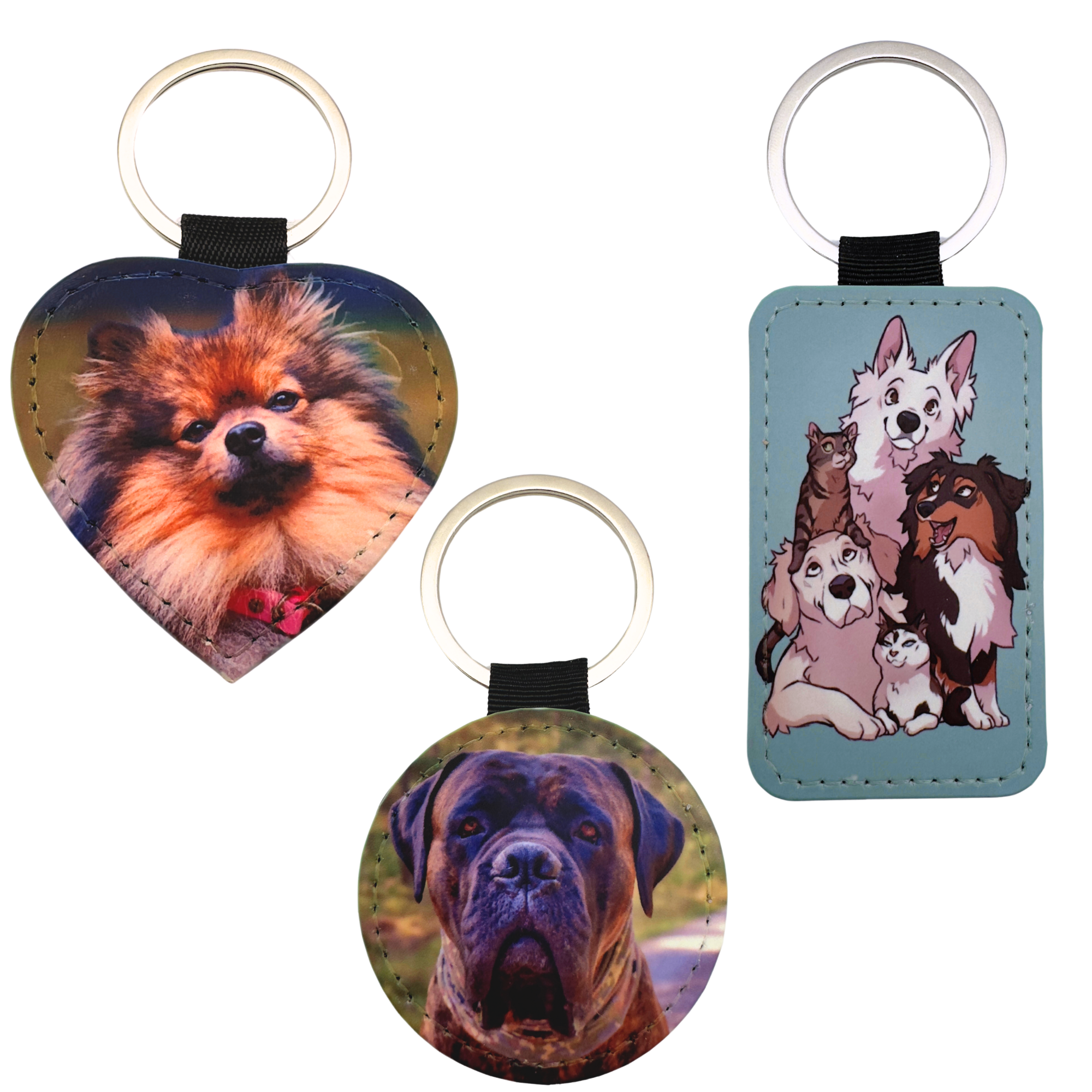 Schlüsselanhänger (Kunstleder)