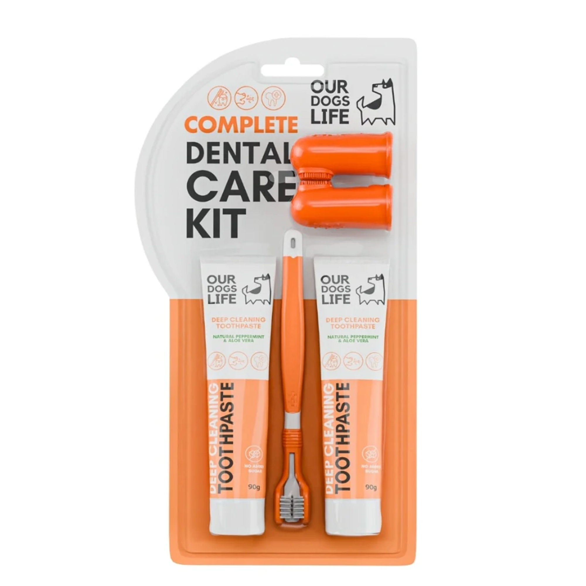 OurDogsLife Dental Care Kit for Dogs