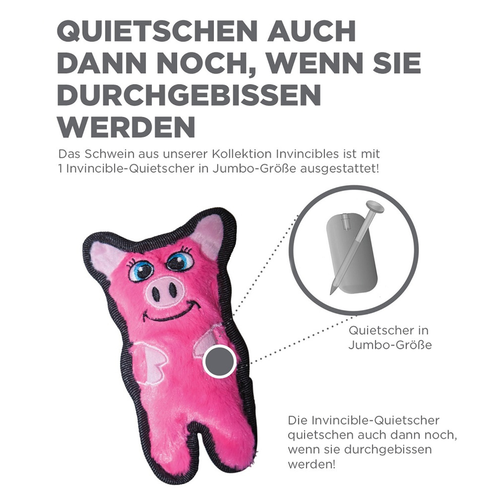 Outward Hound Durablez Pig XS ABVERKAUF