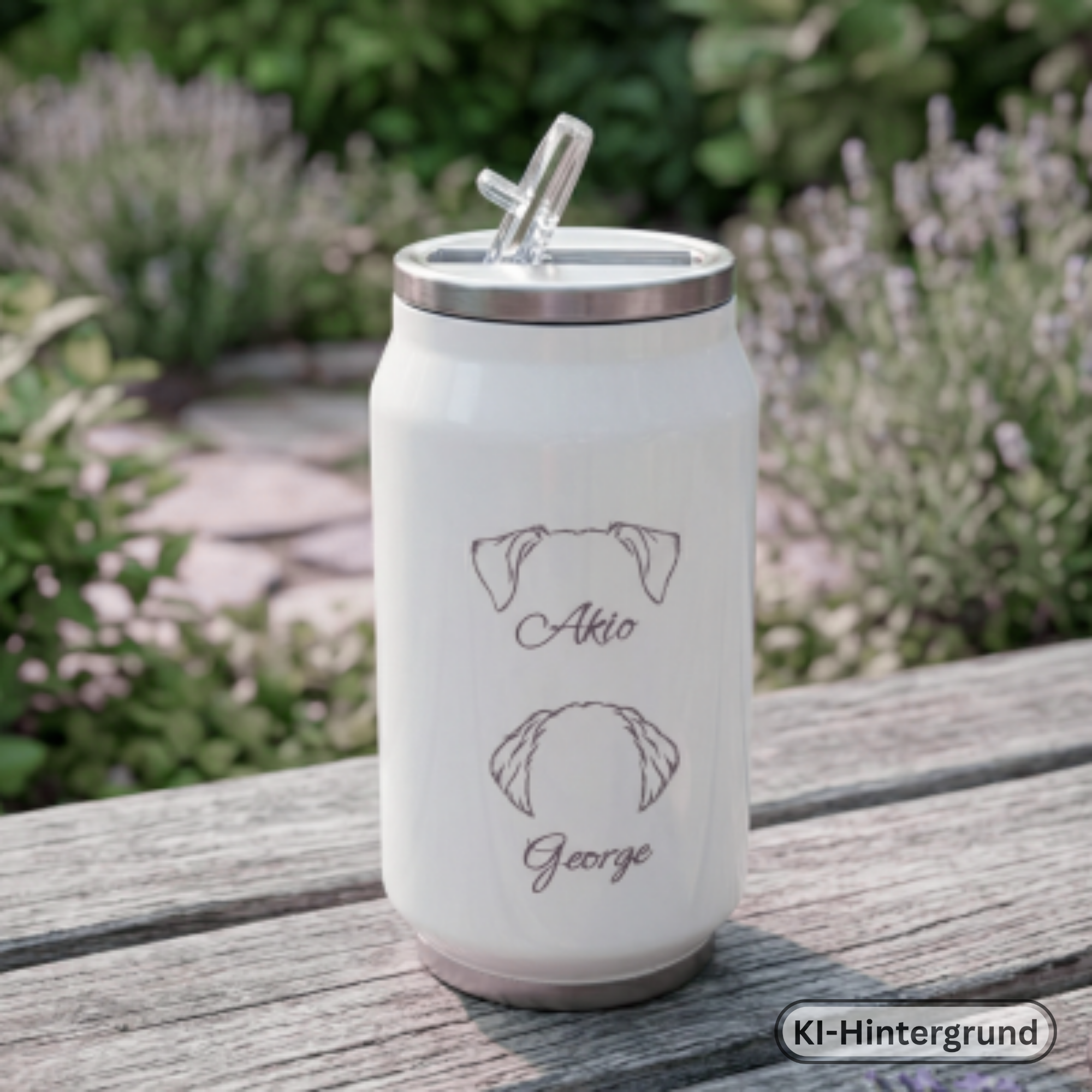 Custom Engraved Stainless Steel Tumbler 250ml
