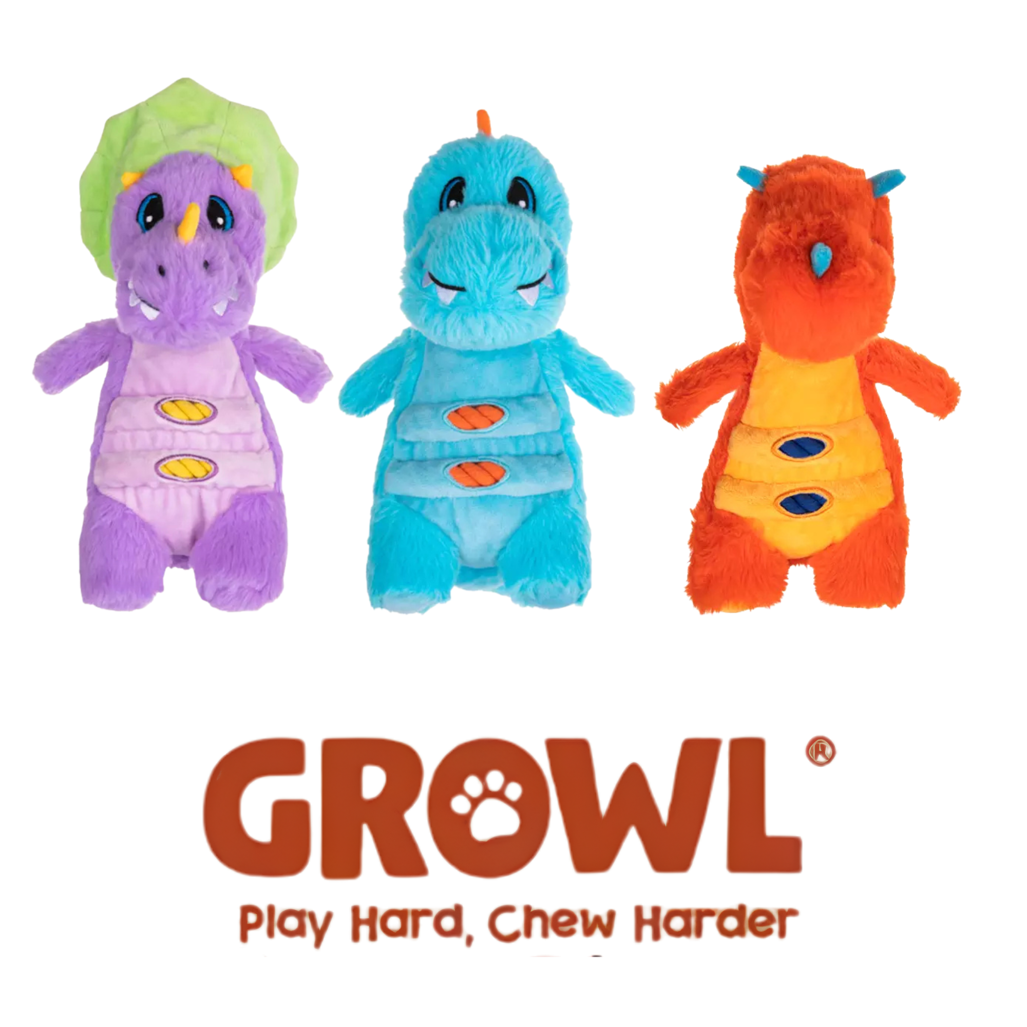 Growl Stomperz verschiedene Dinos