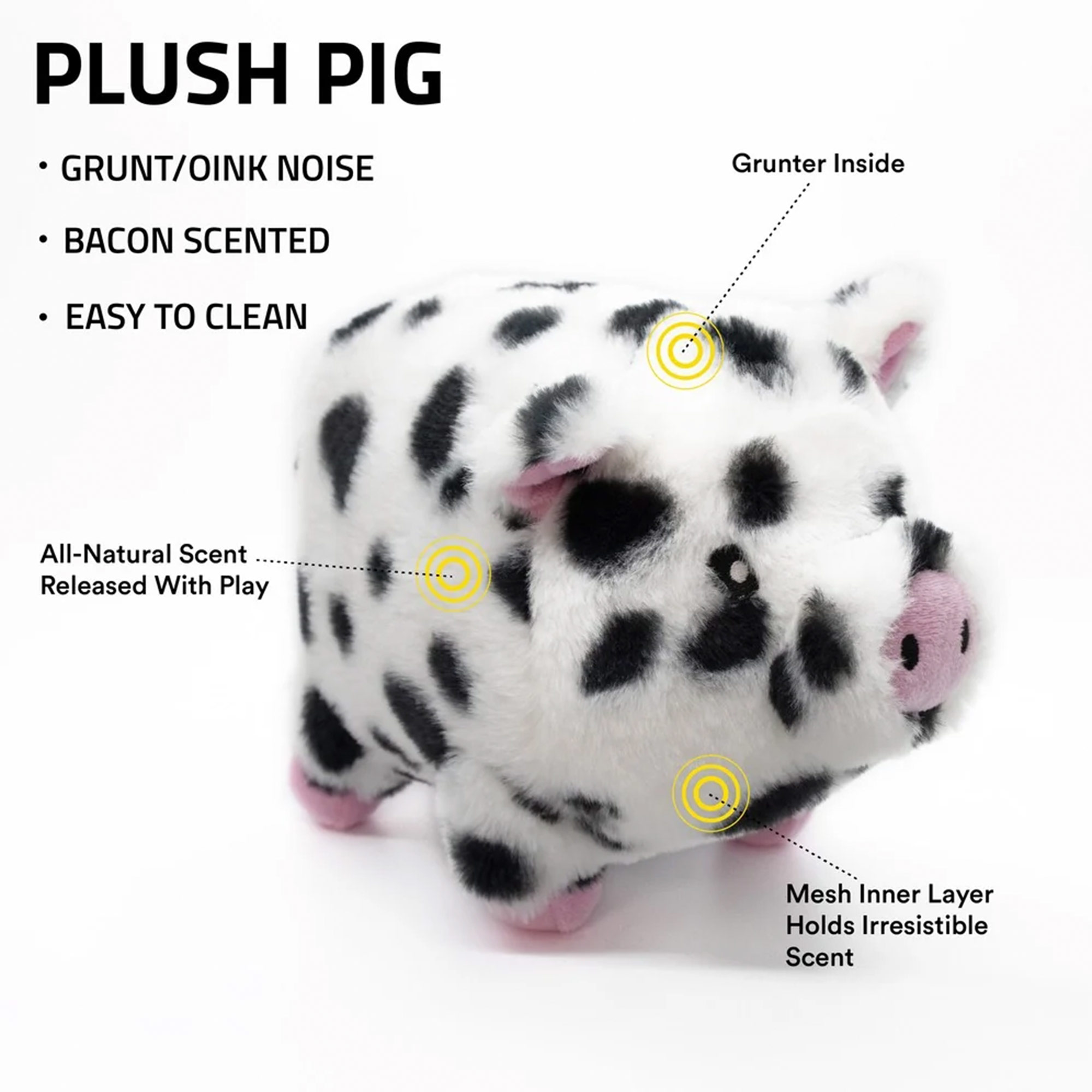 🐷 Playology Plüsch Schwein – Speckduft (Groß)