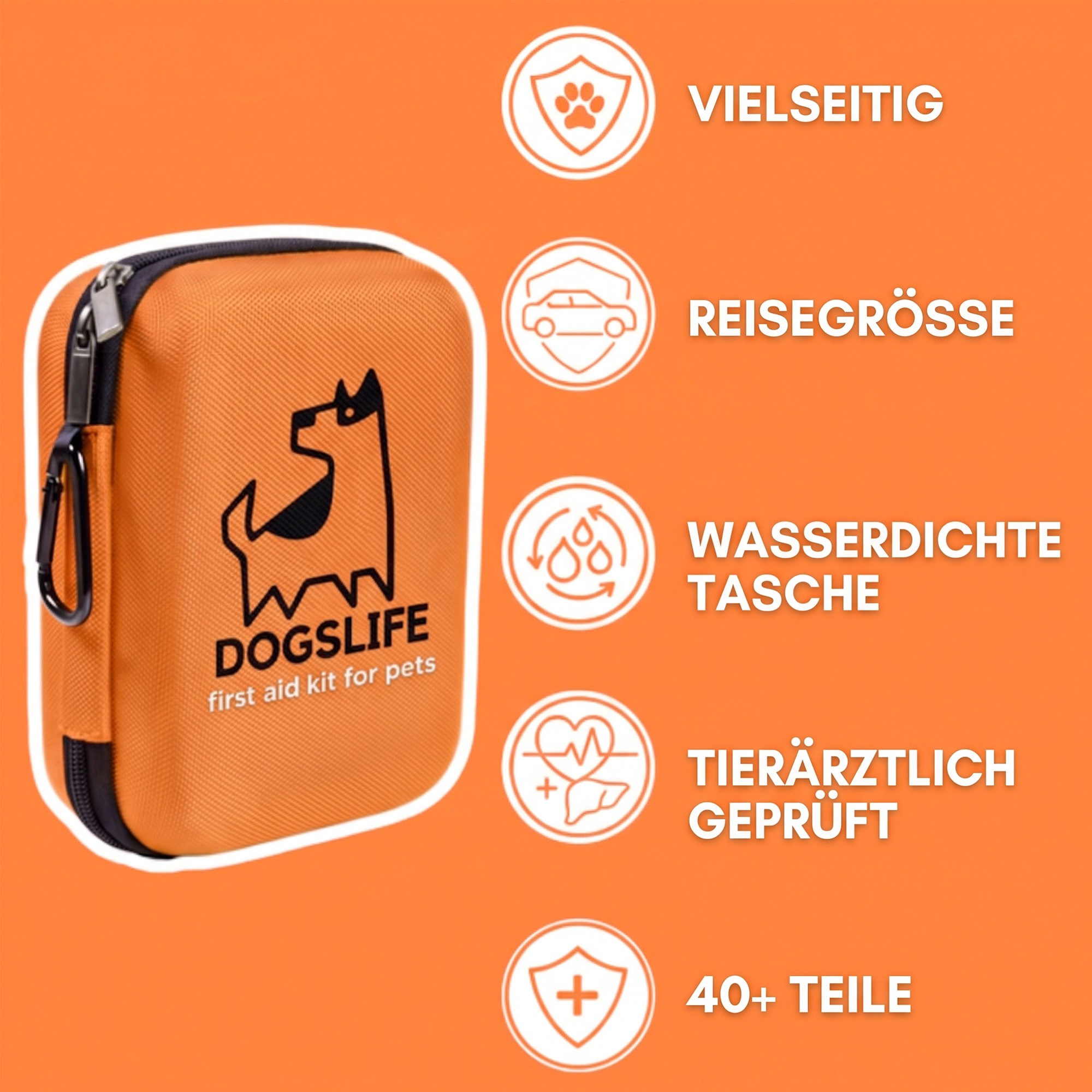 OurDogsLife First Aid Kit for Dogs